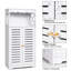 Armoire de rangement blanche sur pied
