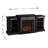 Aroon 71.75'' W Electric Fireplace & Mantel Package
