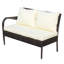 4 Outdoor Brown With Storage Box Patio Sectional - Brownish Hue