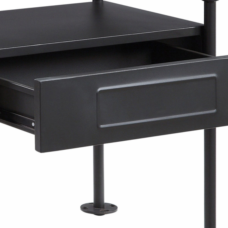 Jhanelle Metal Nightstand,night stand,bed side table