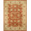 Agra Oriental Hand-Knotted Wool Red/Brown Area Rug