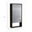Mariana Medicine Cabinet, One External Shelf, Single Door Mirror Two Internal Shelves-852727646