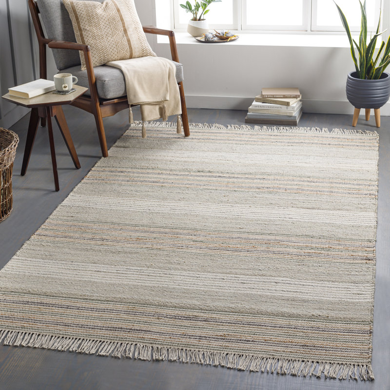 Haiya Striped Indoor Rug, Rectangle 8' x 10'