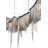 Lizarraga 10-Light Transitional Iron Chain Chandelier 