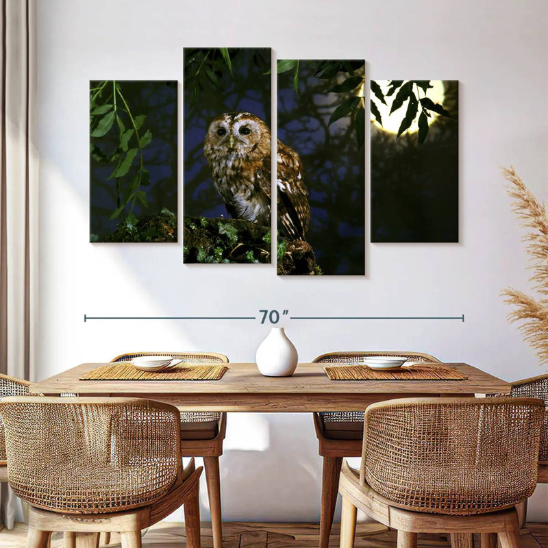 Brampt Tawny Owl, 42" H x 68" W