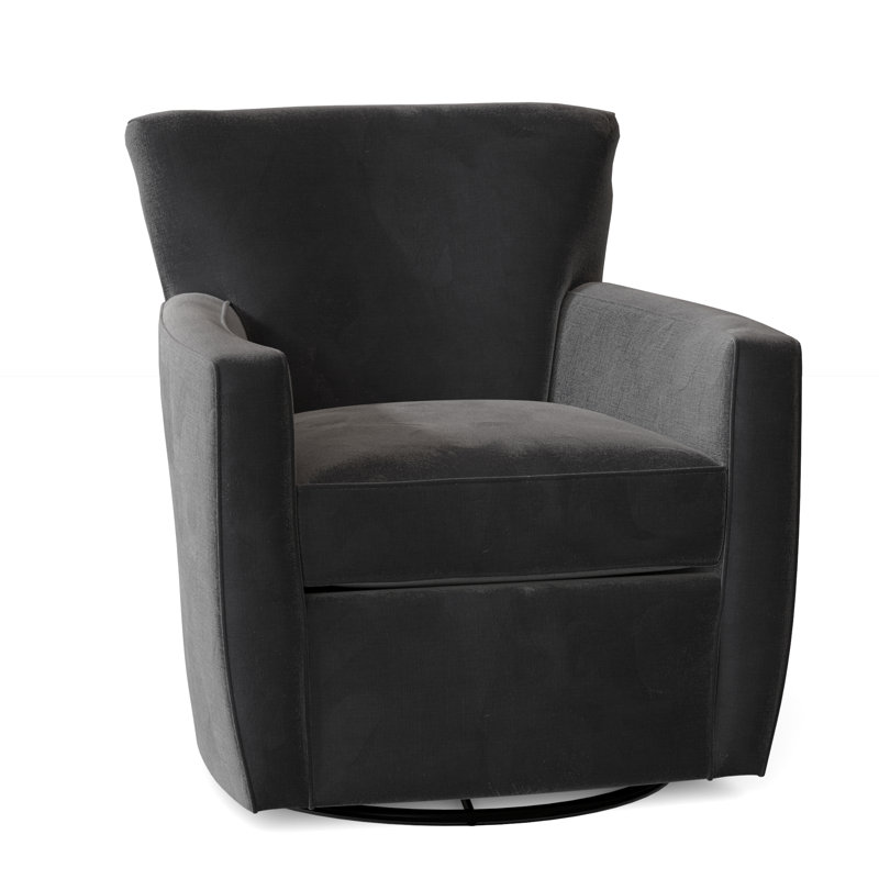Paterson 33.5" Wide Swivel Armchair, 9953 Midnight