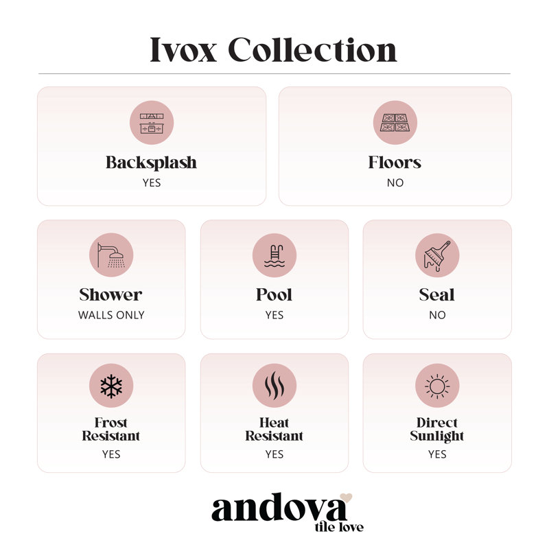 Ivox Black/ Blue/ Brown/White 3-in. x 16-in. Subway Glossy Porcelain Wall Tile, Vera