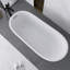 Baignoire de trempage autoportante en acrylique 67 po. X 31 po.