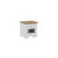 Echols 48cm W Manufactured Wood Bedside Table