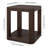 Sophiaisabelle 20" Wide Square Side Table in Alder-721999636
