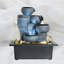 Weather Resistant Cascade Fountain with Light