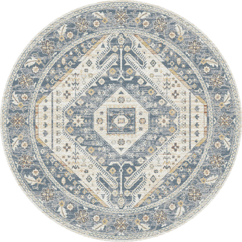 Igikpak Oriental Indoor Rug, Round 5'3"