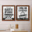 «Bath Time», ensemble de 2 encadrements d'art textuel sur toile-875525113-875525116