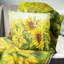 Coussin décoratif fleur de soleil brillant-932958616-932958613