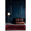 Tapis rouge foncé 6 pi 3 po x 9 pi 10 po Teimani