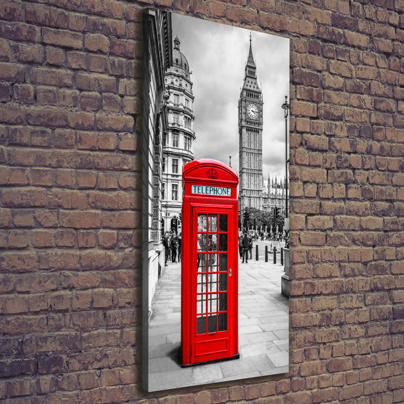 London England - Wrapped Canvas Print