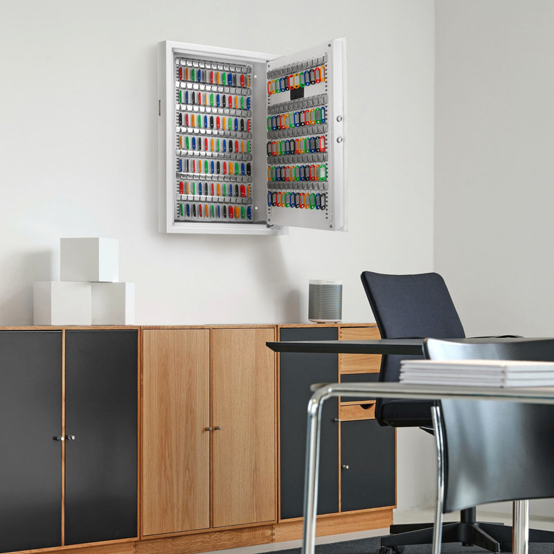 Digital Keypad 144 Safe Box - Store Keys Securely 144 Wall Quick Access Key Storage Solution