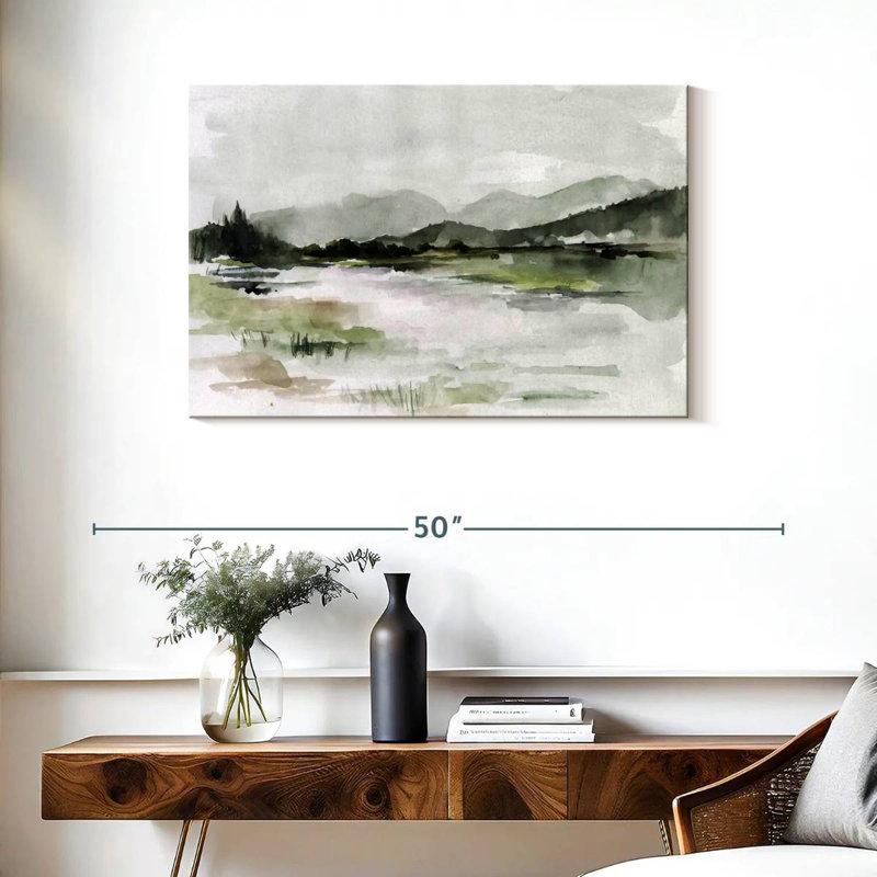 Alvord Lake Mist I, H 24 po x l 36 po