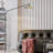 Lampadaire LED Floor Lamp With Marble Base & Glass Shade | Tall Steel Frame For Living Room