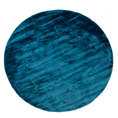 Mankiewicz Round Hand Woven Shaggy Area Rug