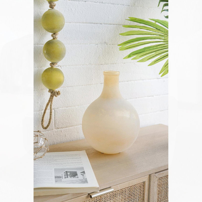 Vase en verre décoratif