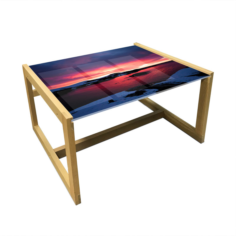 Jakodi Sled Coffee Table, 40cm H x 74cm W x 62cm D