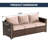 3-Seat Outdoor Wicker Patio Sofa-916170602