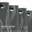 Spurgh Sliver Wave Foil Print Blackout Thermal Grommet Curtain Panels (Set of 2)-792607105-792607148