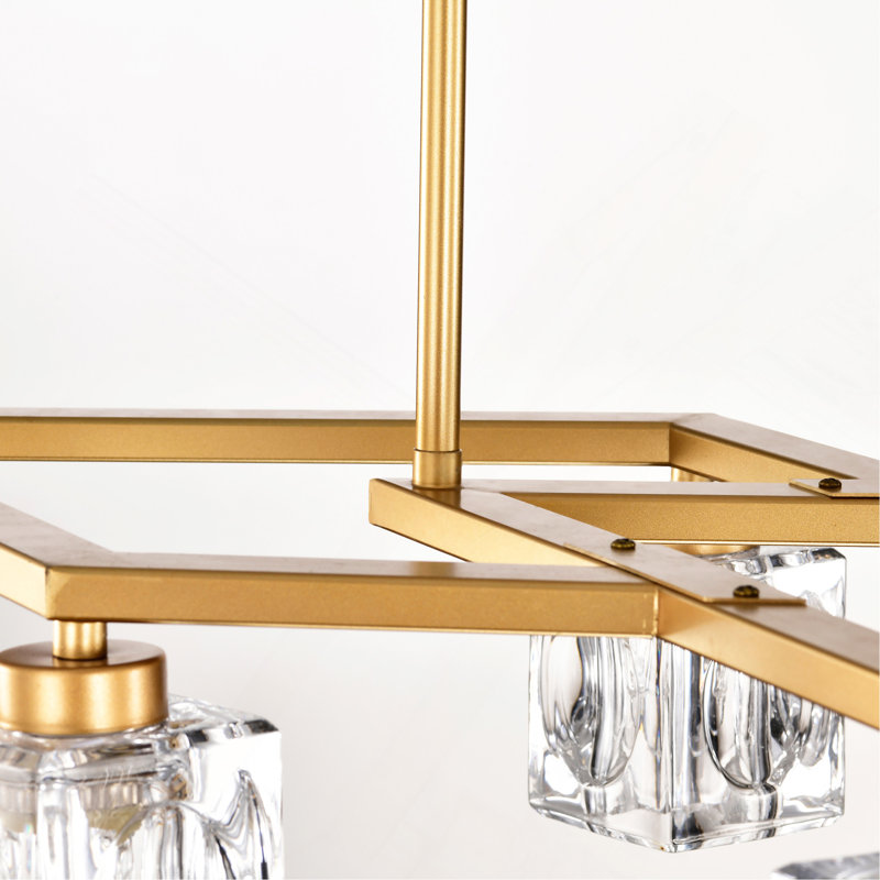 Lustre en cristal pour salle à manger