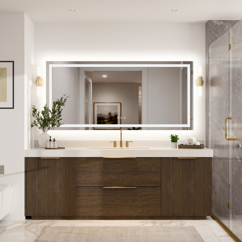Rectangle Wall Mirror, 77 po x 36 po