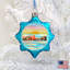 Keepsake 4'' Handmade Glass Holiday Shaped Ornament