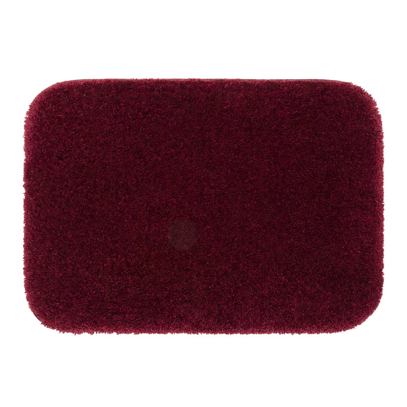 Tapis pour salle de bain Galena, L 17 po x L 24 po, Vert lierre