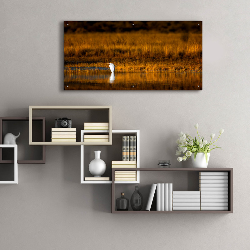 " Rest Stop " by Jonathan Ross, 24" H x 48" W