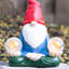 Statue solaire d'extérieur 10 "Gnome