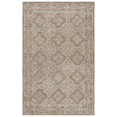 Martha Stewart 3860, laine 85% touffetée à la main; Tapis damassé 15% coton