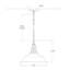 Chapman & Myers Layton Pendant-68845058-68845055-68845052