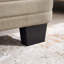 Canapé d'angle modulaire capitonné avec poufs amovibles-1443670427