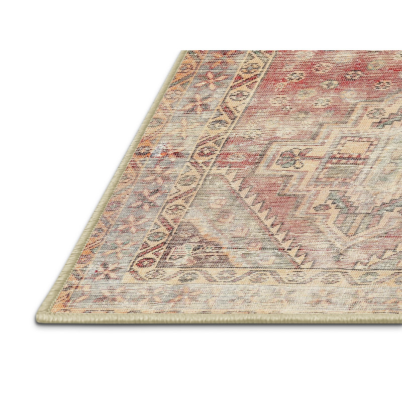 Oriental Indoor Rug, Rectangle 6' x 9'