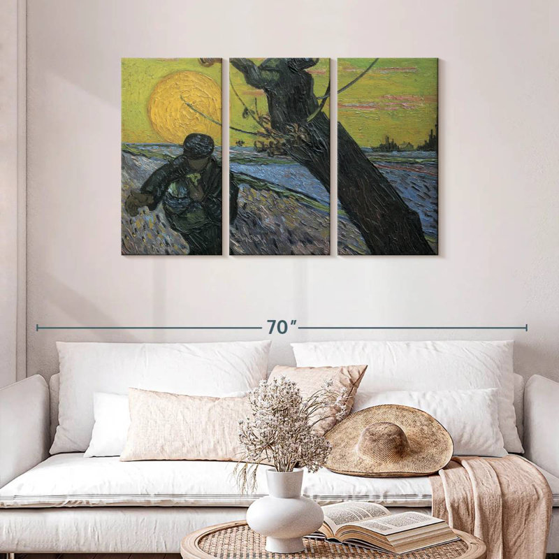 Senne The Sower 1888, 28" H x 45" W