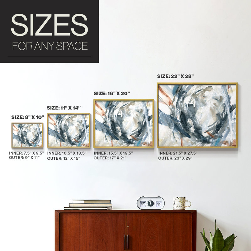 Hypnotic Array -Framed Print - Restickable, 8" H x 10" W