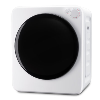 1.8 Cu.Ft Portable Clothes Dryer, 800W Compact Electric Laundry Dryer with Stainless Steel Drum, 5 Drying Modes & Fast Drying, Low Noise, Front Load Mini Dryer Machine for Apartment, Dorm, Home & RV