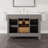 Odilion 42"W X 22"D Bathroom Vanity With White Engineered Stone Countertop And Undermount Porcelain Sink-403185508