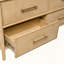 Armoire de rangement à 6 tiroirs Natural Finish 48-1905497330