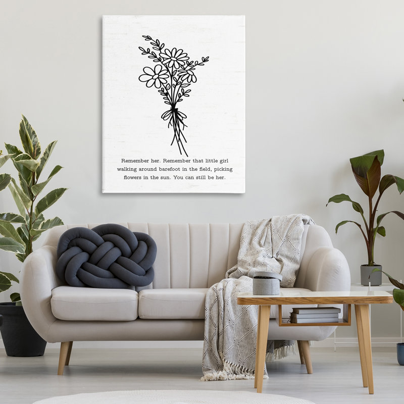 Art mural sur toile You Can Still Be Her, H 48 po x l 36 po