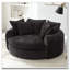 Fauteuil d'appoint rembourré en tissu chenille-928499250