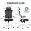 Inbox Zero Jumaane Adjustable Headrest and Adjustable Height PC & Racing Game Chair in Black-1244381592-1243090455