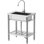 304 Stainless Steel Freestanding Sink