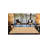 Machine Washable Light Orange Rectangular Patterned Woven Base Rug-1880060987