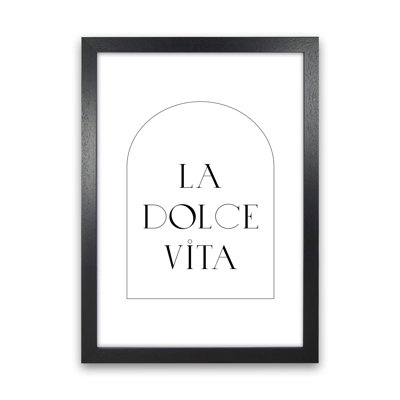 La Dolce Vita by Planeta444 - Print