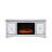 Idellar Unfinished TV Stand for TVs up to 70" with Fireplace Included